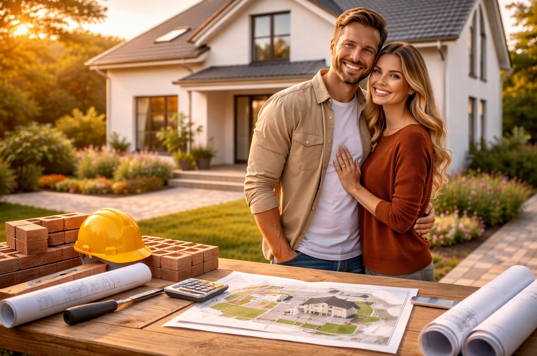 Massivhaus Geo-Domains für Bauunternehmen und Massivhausbauer Neubrandenburg